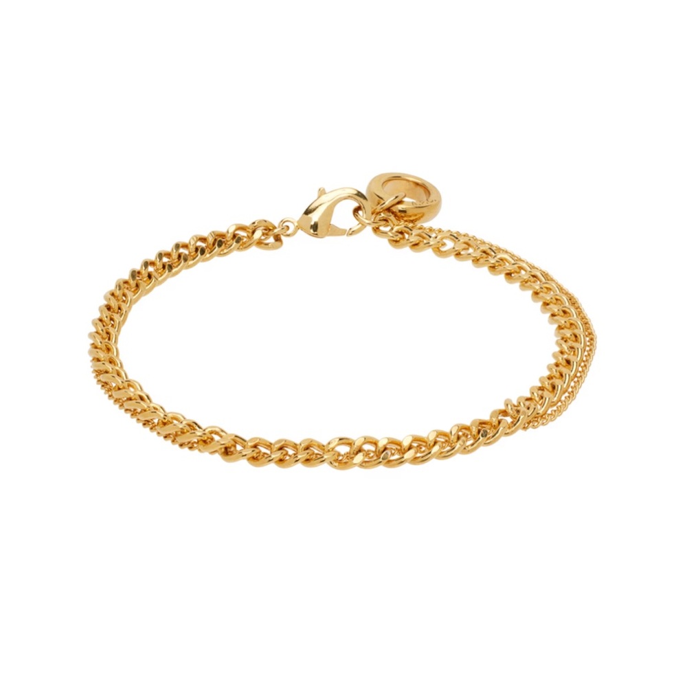 A.P.C. Gold Minimalist Bracelet